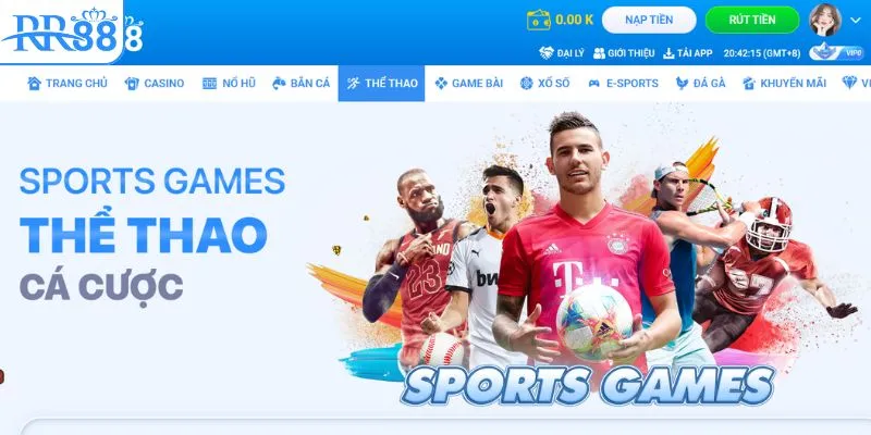 Tin tức RR88 về cá cược thể thao mới nhất